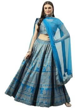 BIBA Women Art Silk Lehenga Set